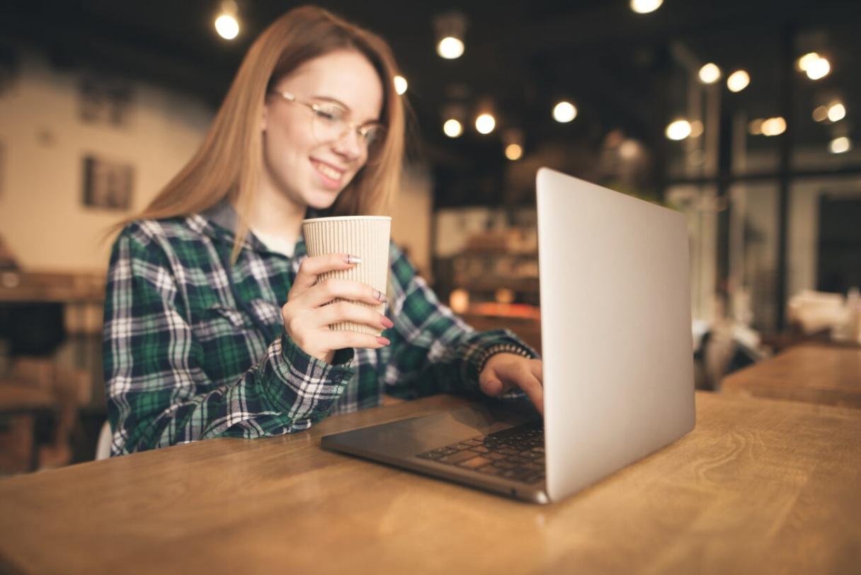 Startup founder working through a development plan at a desk